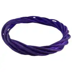 Coroana pentru decor din rachita 15 CM, Lavanda mov