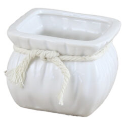 Ghiveci din ceramica 9x9x7 CM, cu snur