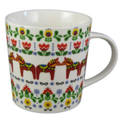 Cana portelan 480 ml Etno Horses