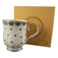 Cana portelan  450 ml "Casablanca" in cutie decorativa