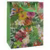 Punga cadou din hartie 18?23 CM - Flori exotice