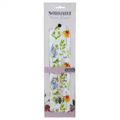 Termometru din metal decorat cu flori 29 CM