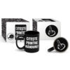 Cana ceramica 300 ml "Citeste printre randuri!" in cutie decorativa - Boss Mug