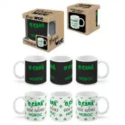 Cana termosensibila 300 ml "O cana care aduce Noroc"- Magic Mug