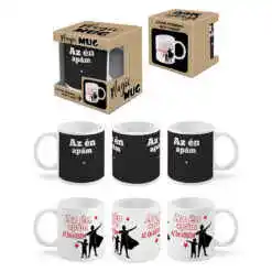 Cana termosensibila 300 ml "Az en apam.." - Magic Mug
