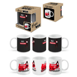 Cana termosensibila 300 ml "No vagyok..." - Magic Mug