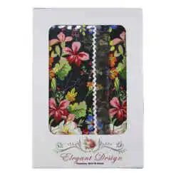 Fata de masa cu franjuri 70x70 CM, 80% bumbac+20%PE - Elegant Design