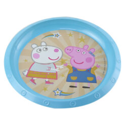 Farfurie intinsa din plastic Peppa Pig 21 CM