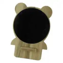 Oglinda din lemn Ursulet 14x21 CM