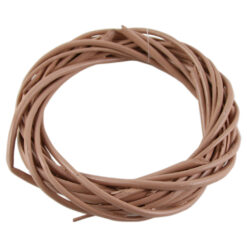 Coroana pentru decor din rachita 15 CM - Rosegold