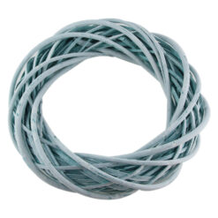 Coroana pentru decor din rachita 35 CM - Menta