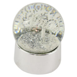 Alternative view of Glob de zapada Wish/Xmas din sticla 8 CM