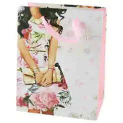 Punga cadou din hartie 18x23 CM - Fashion Lady