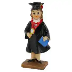 Figurina Absolvent din rasina 9 CM Fata/Baiat