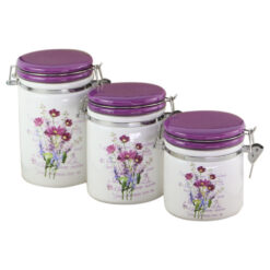 Set 3 recipiente ceramice condimente, Mararite