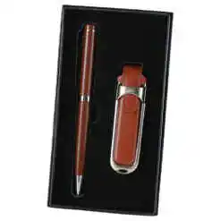 Set cadou pentru barbati, Stick memorie USB 8 gb si pix