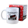 Cana ceramica Boss Mug "Casatorit, dar nu Fanatic!", 300 ml, in cutie decorativa