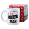 Cana ceramica Boss Mug "Last Real Man", 300 ml, in cutie decorativa