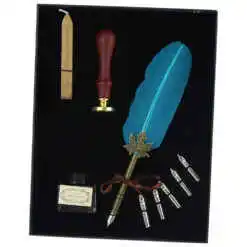 Alternative view of Set Pana de scris Vintage - 9 piese