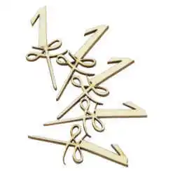 Set 5 cifre craft 1 din lemn 9 CM