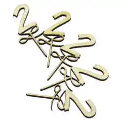 Set 5 cifre craft 2 din lemn 9 CM