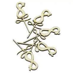 Set 5 cifre craft 8 din lemn 9 CM