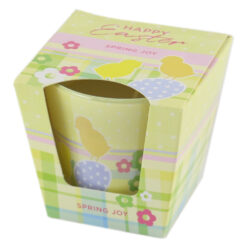 Lumanare parfumata Happy Easter 115 gr, Spring Joy/Funny Bunny