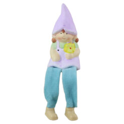 Figurina Fata din ceramica 5x18 CM, cu picioare textil