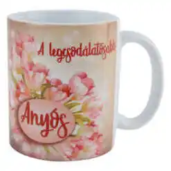 Cana ceramica "A legcsodalatosabb Anyos", 330 ml