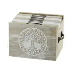 Alternative view of Album foto din lemn 120 poze 10x15 CM, Tree Life