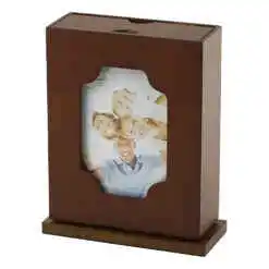 Album foto din lemn 72 poze 10x15 CM, rotativ, 16x21 CM