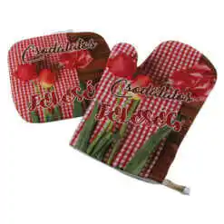 Set manusa si suport oala "Csodalatos Feleseg", lalele