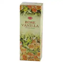 Betisoare parfumate Rose Vanilla, 6 cutii de 20 de betisoare, HEM product