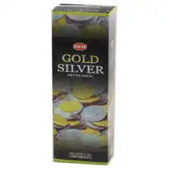 Betisoare parfumate Gold Silver, 6 cutii de 20 de betisoare, HEM product