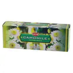 Betisoare parfumate Camomile, 6 cutii de 20 de betisoare, HEM product