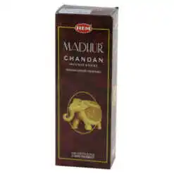 Betisoare parfumate Madhur Chandan, 6 cutii de 20 de betisoare, HEM product