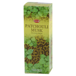 Betisoare parfumate Patchouli Musk, 6 cutii de 20 de betisoare, HEM product