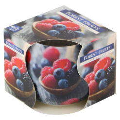 Lumanare parfumata in pahar sticla Forest Fruits 8x7 CM, Bolsius