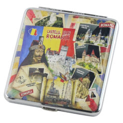 Tabachiera 9x10 CM,  Romania, Castele