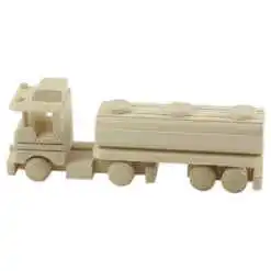 Jucarie din lemn Camion cisterna 30 CM