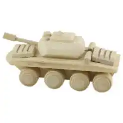 Jucarie din lemn Tanc 17 CM