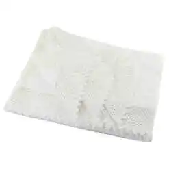 Fata de masa rustica din bumbac 270x160 CM, Alb