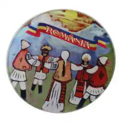 Suport pahar din sticla 10 CM, Romania, Hora