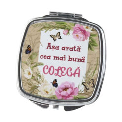 Oglinda de buzunar "Asa arata cea mai buna Colega", 6.5 CM