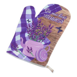 Manusa de bucatarie "Cea mai buna Bunica", Lavanda