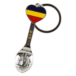 Breloc din metal, Romania, lingurita 7 CM