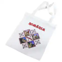 Sacosa textil "Romania", Castele 30x34 CM