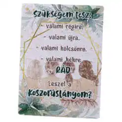 Puzzle 80 piese "Leszel a Koszoruslanyom?.." 14.5x20 CM