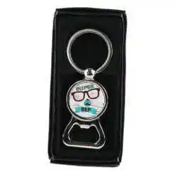 Breloc cu desfacator de sticle "Super Sef" 3x8 CM