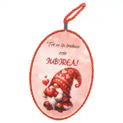 Suport oale decor "Tot ce iti trebuie este Iubirea" 14x20 CM